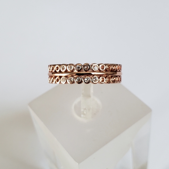 18k Stack Band - Picture 4 of 8